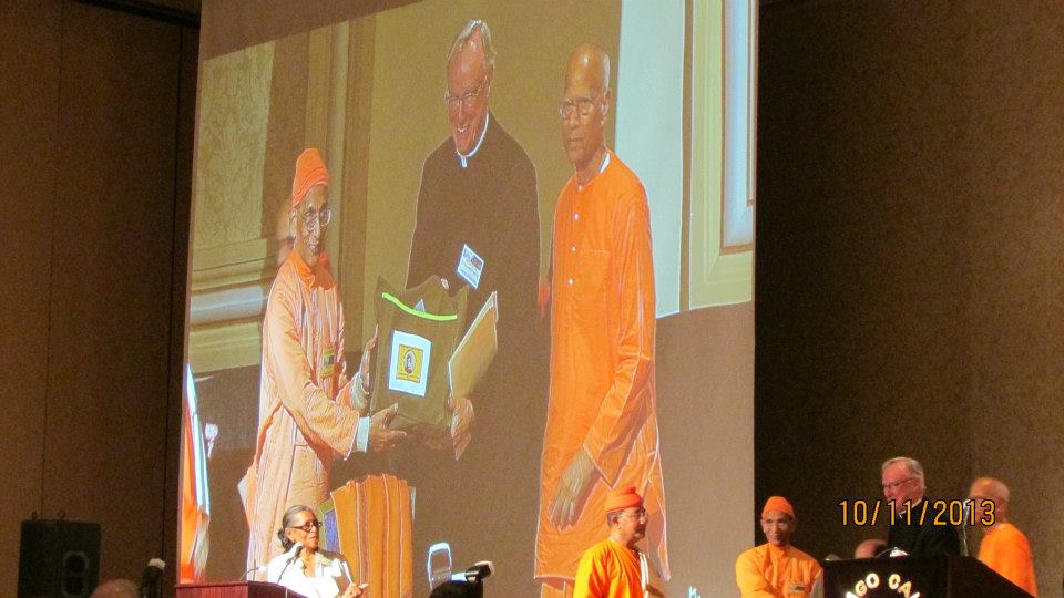 Swamiji statue at HTGC