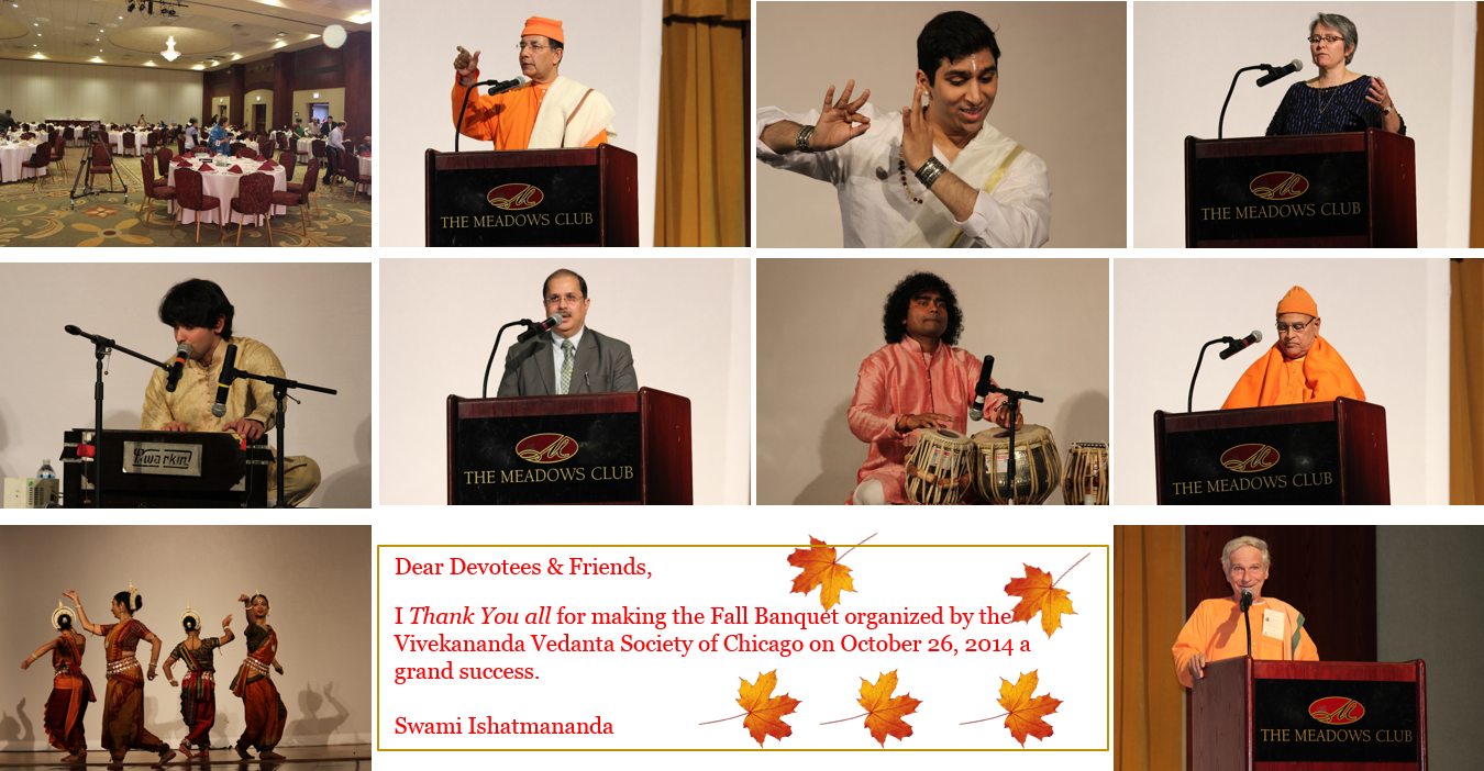 Fall Banquet Sri Ramakrishna Tithi Puja
