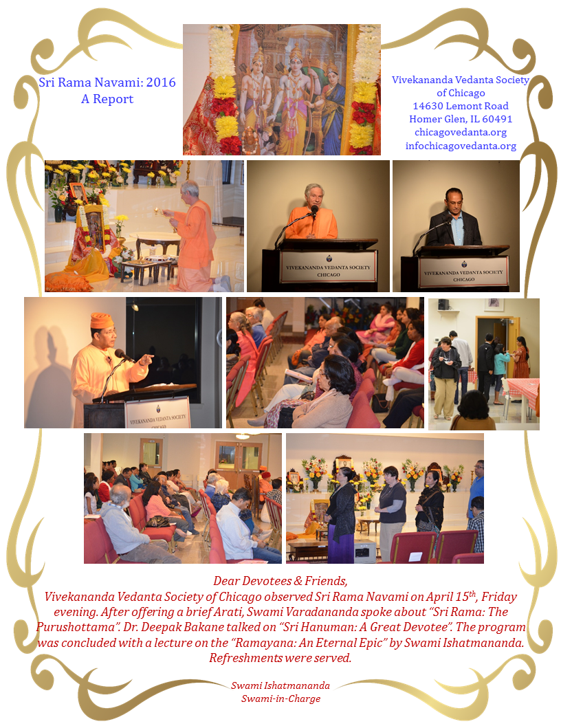 Rama Navami report Rama Navami report